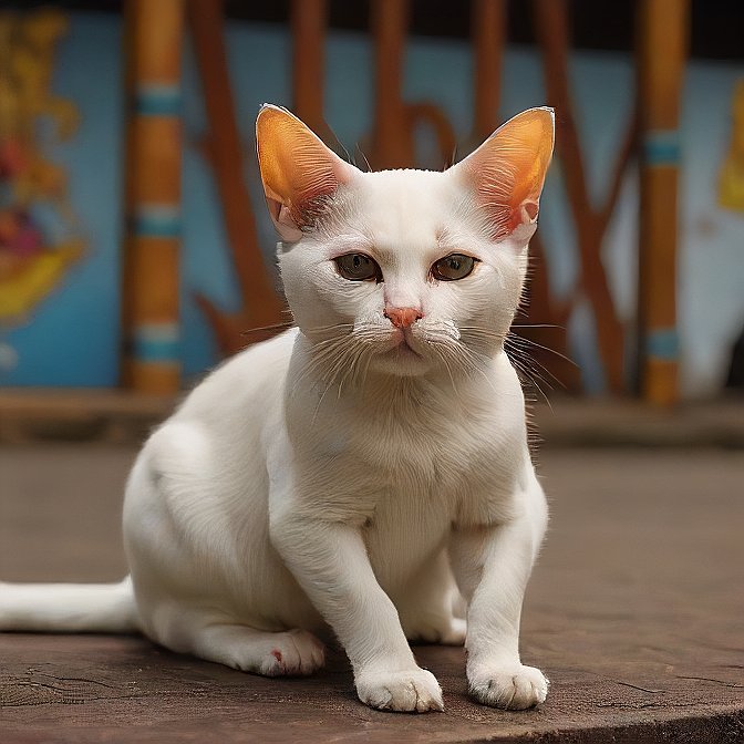 Khao Manee cat